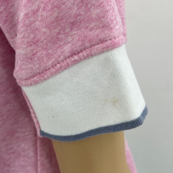 Nike XS Pink Short Sleeve Crop Baby Tee Sweatshirt Sweater - Picture 7 of 10